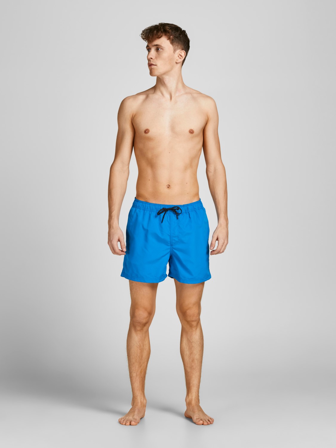 Jack & Jones Mens Swim Shorts Jj Swim AKM Solid