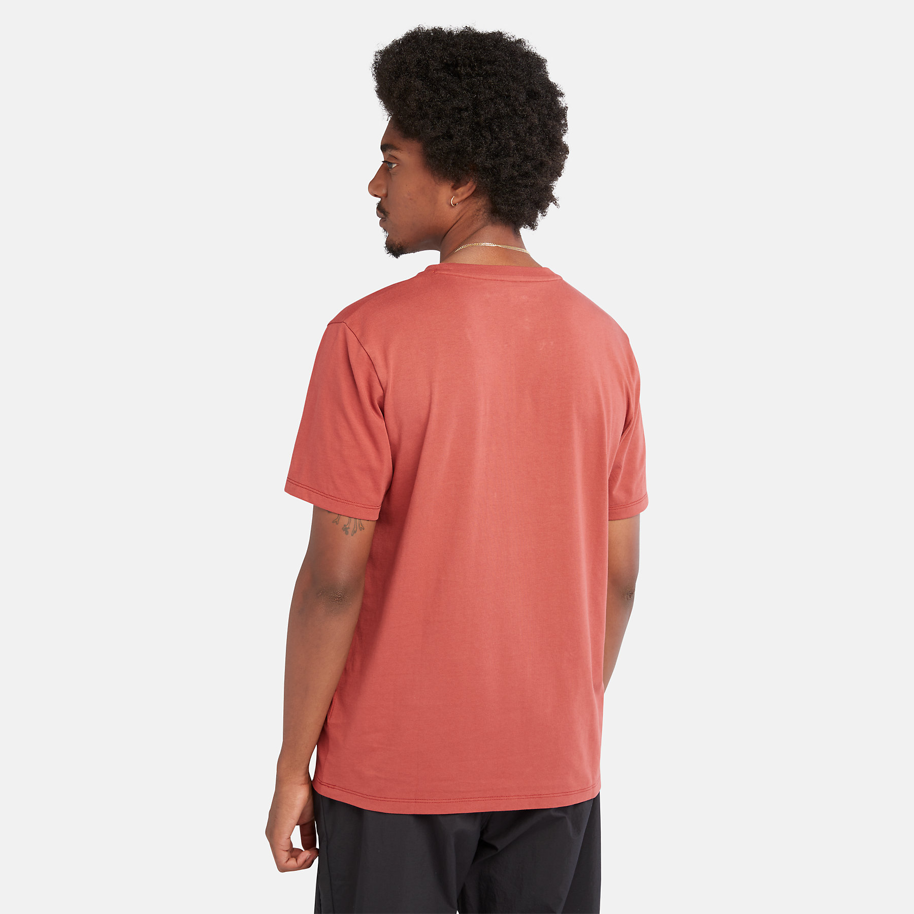 Camiseta Timberland Para Hombres Kennebec River Linea Logo Cuello Redondo Camiseta Manga Corta - Imagen 20 de 28