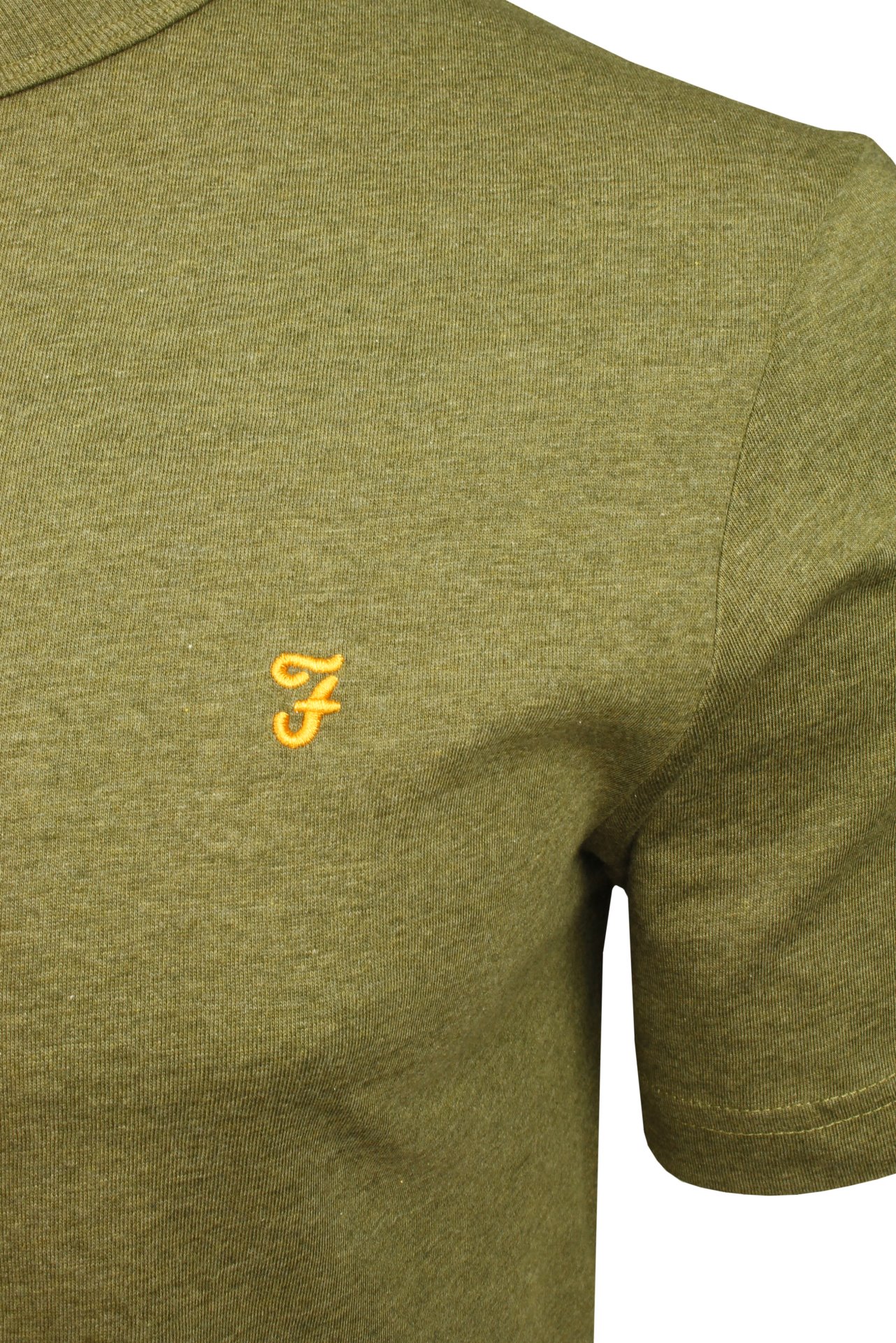 Farah T-shirt Col Rond 'Danny' pour Homme - Manches soldes Courtes