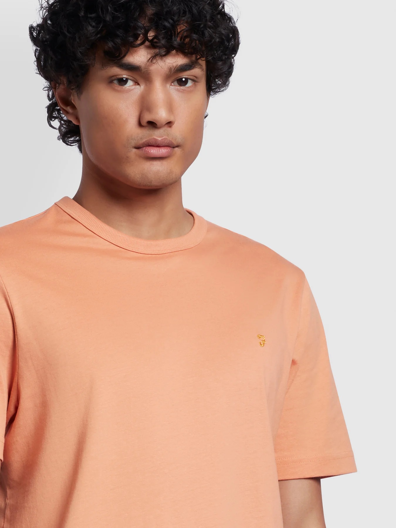 Farah T-shirt Col Rond 'Danny' pour soldes Homme - Manches Courtes