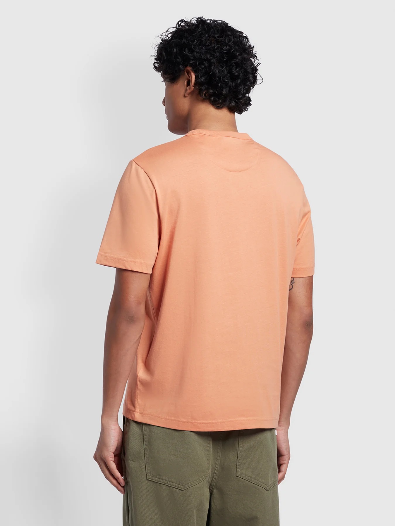 Farah T-shirt Col Rond 'Danny' pour Homme - boutiques Manches Courtes