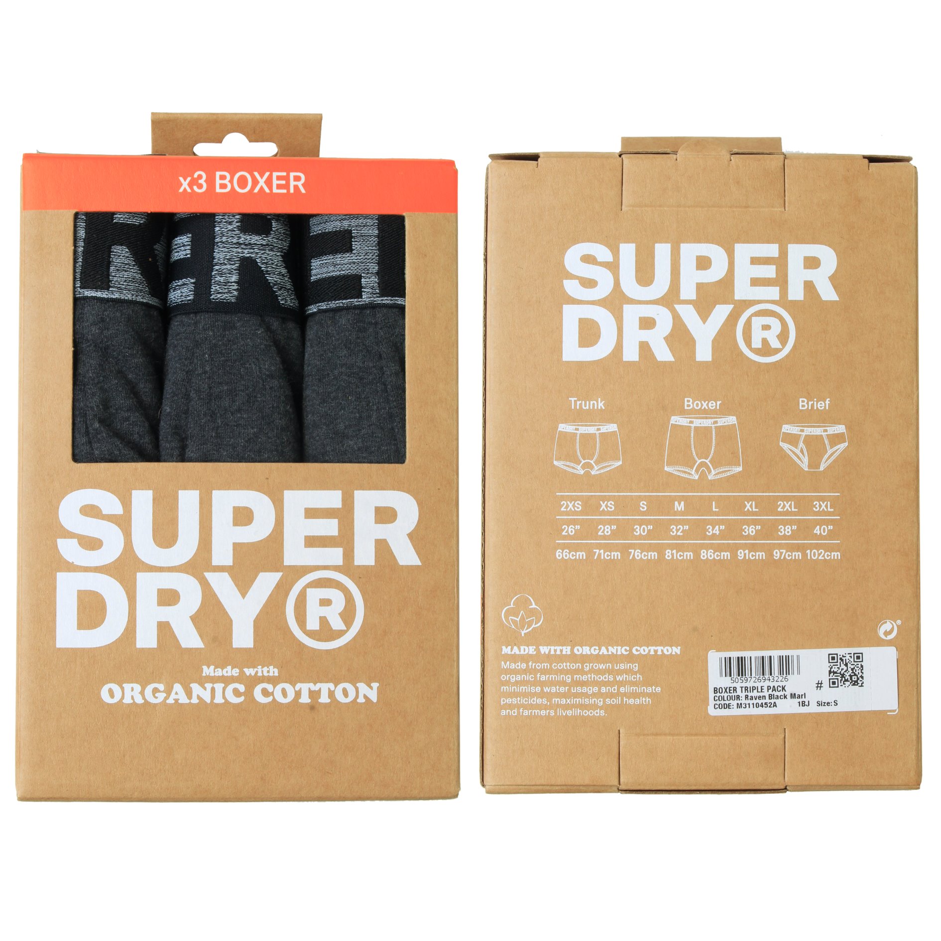 Superdry Boxers pour vendre Hommes (Pack de 3)