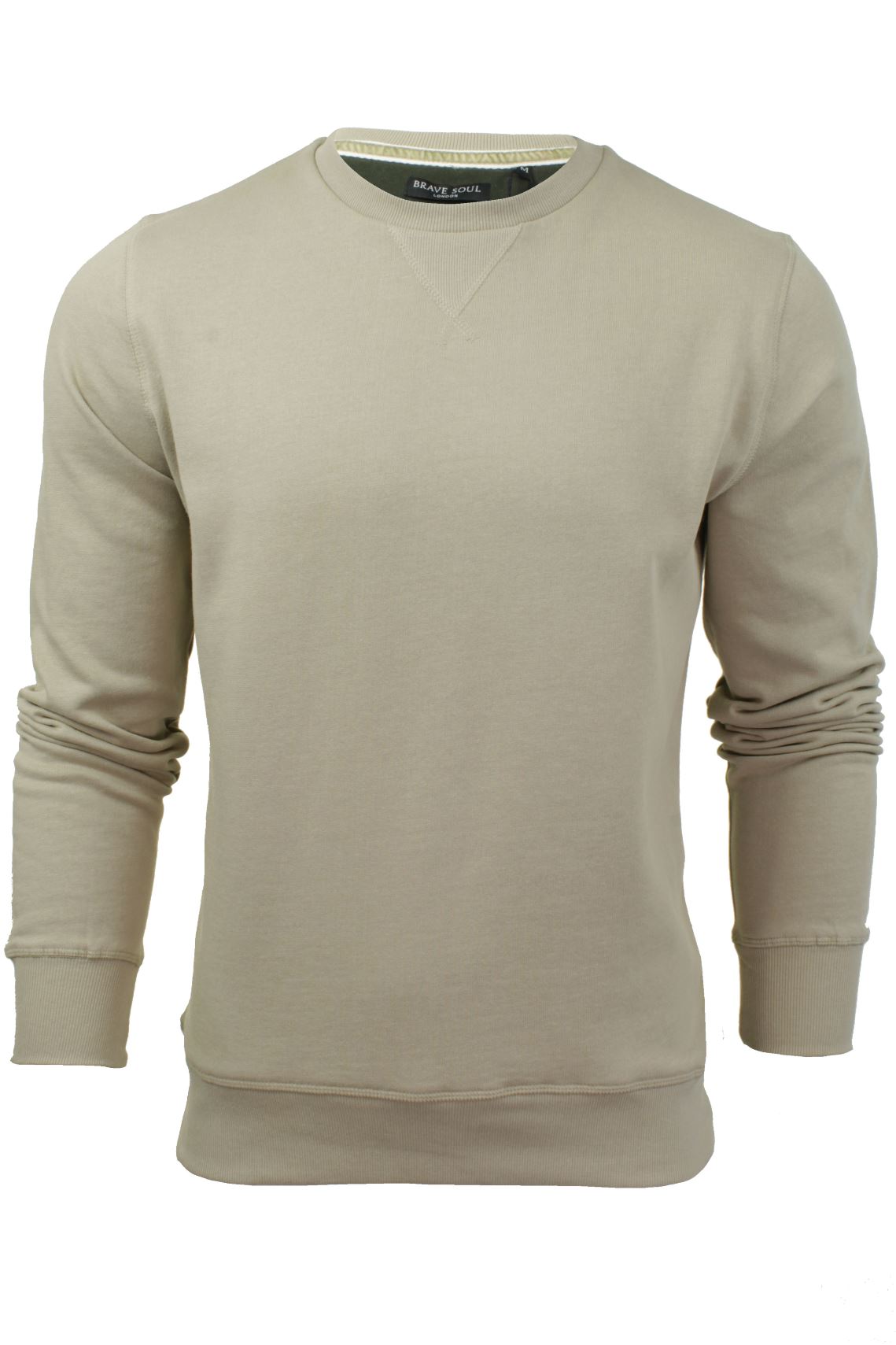 Mens Sweater Jumper Brave Soul Jones Crew Neck - Picture 68 of 109