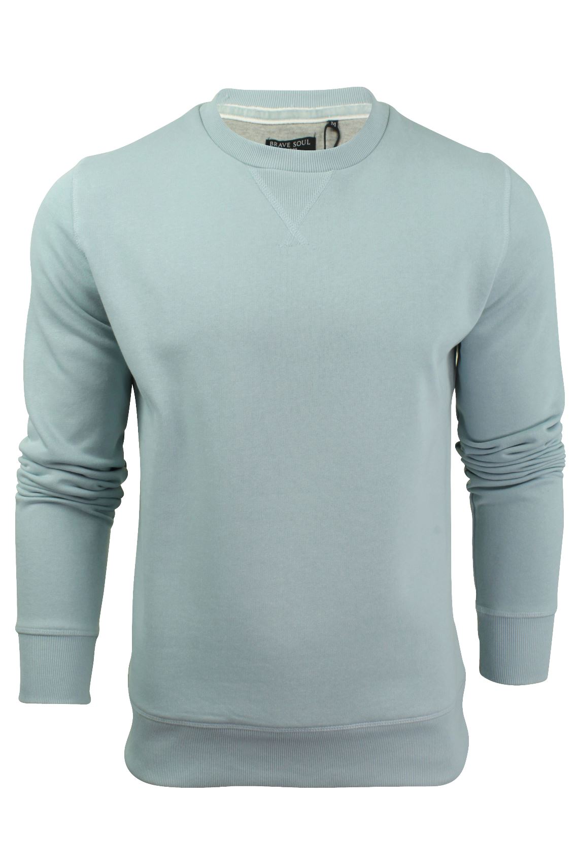 Mens Sweater Jumper Brave Soul Jones Crew Neck - Picture 43 of 109