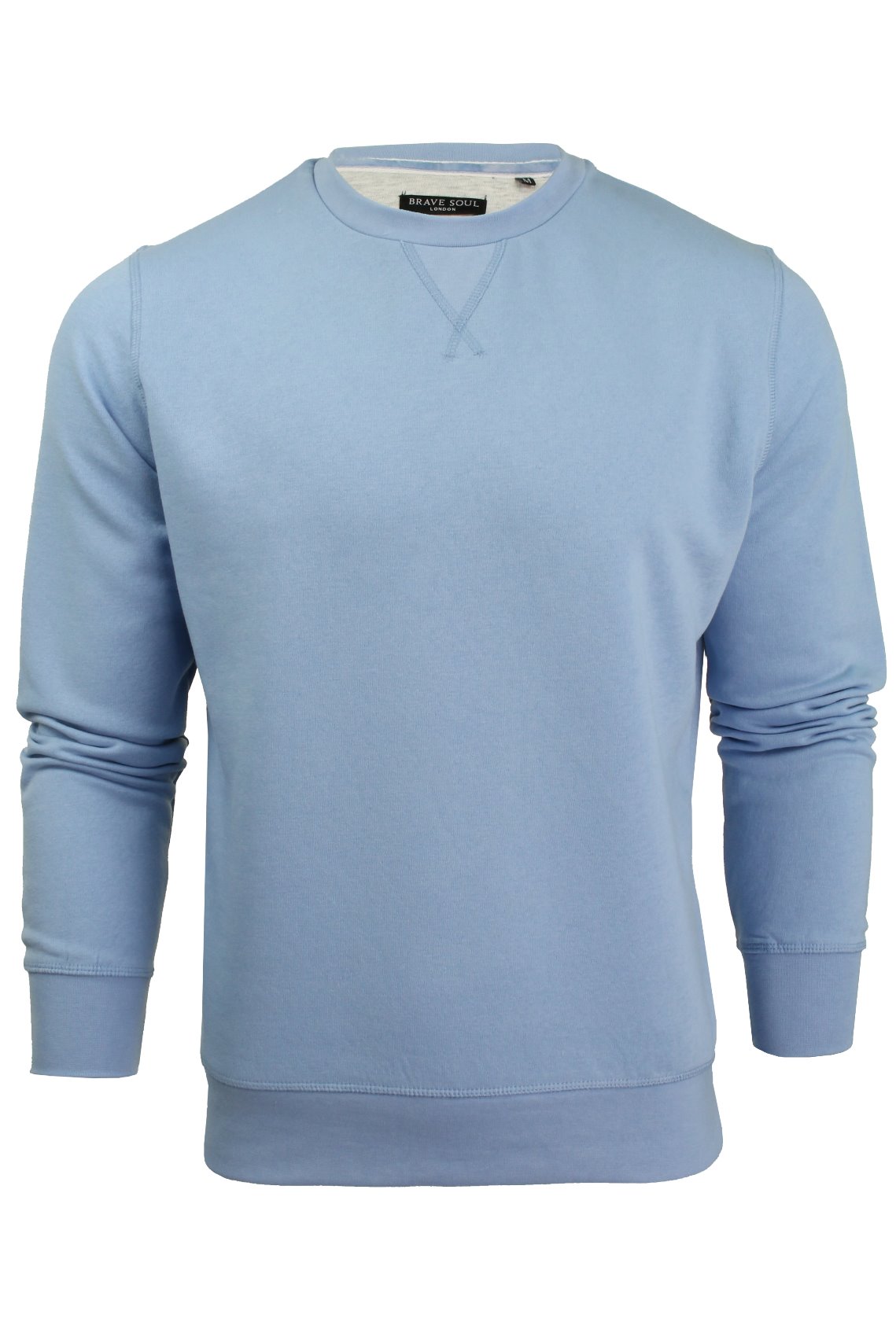Mens Sweater Jumper Brave Soul Jones Crew Neck - Picture 40 of 109