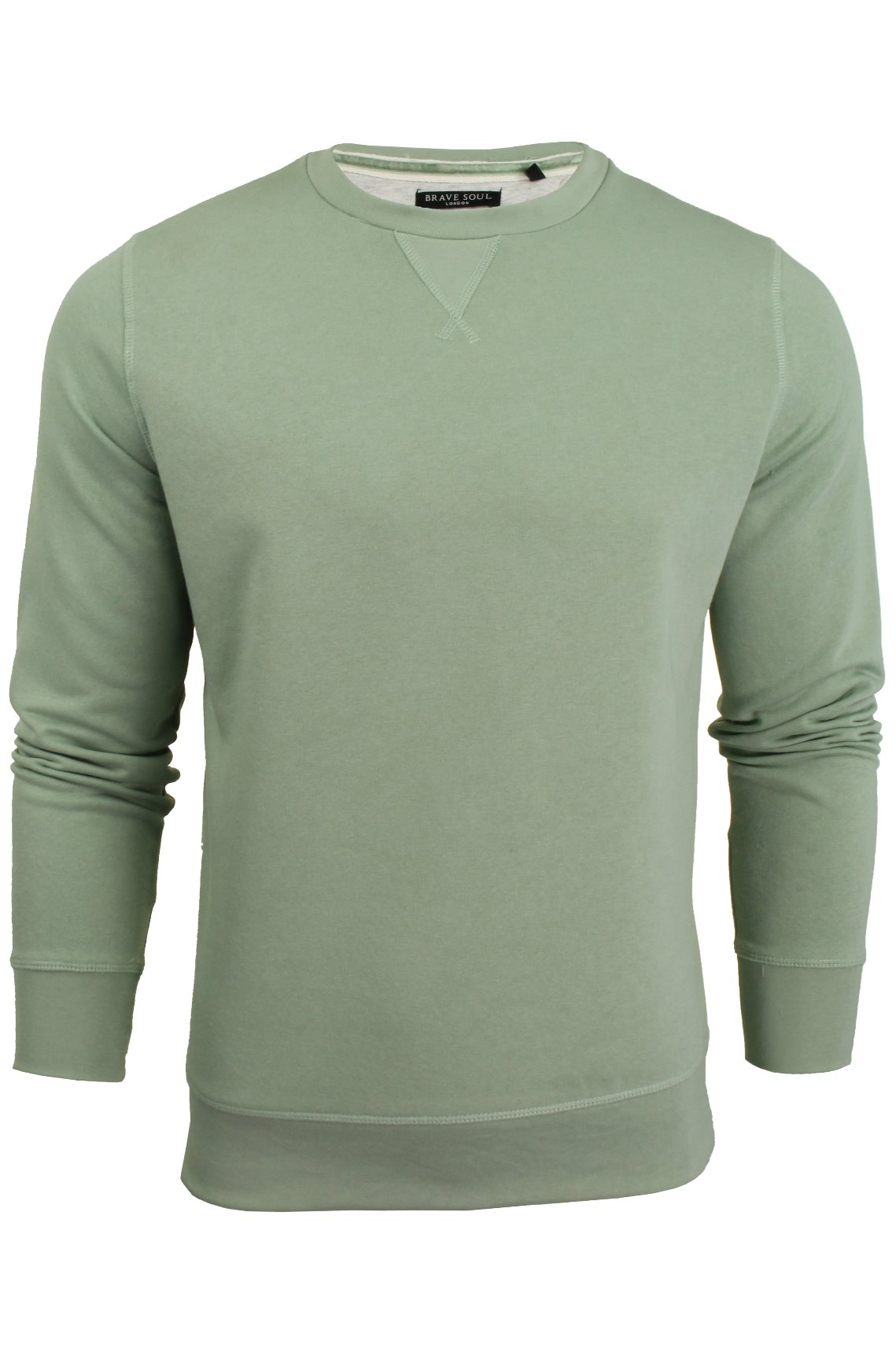 Mens Sweater Jumper Brave Soul Jones Crew Neck - Picture 65 of 109