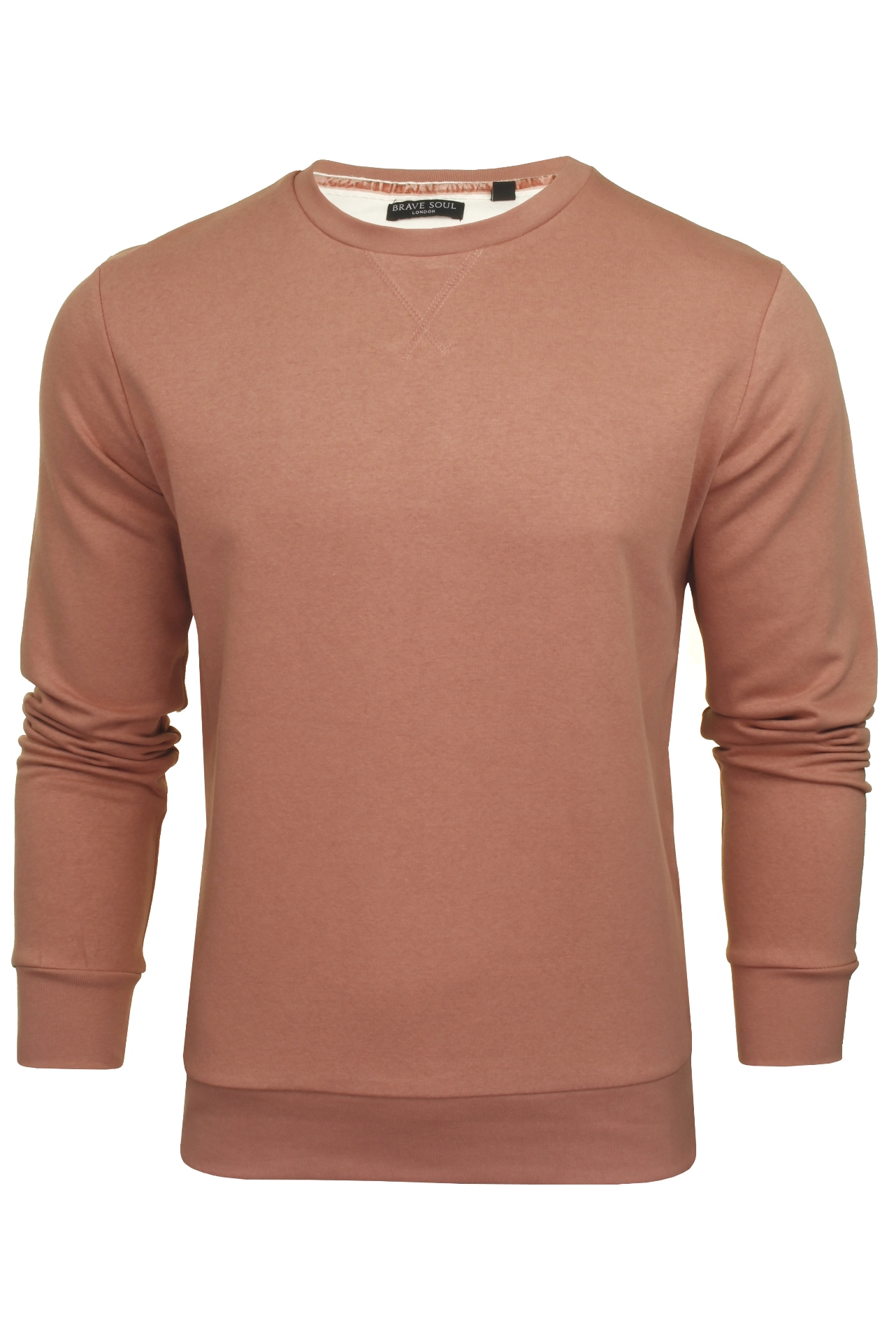 Mens Sweater Jumper Brave Soul Jones Crew Neck - Picture 107 of 109