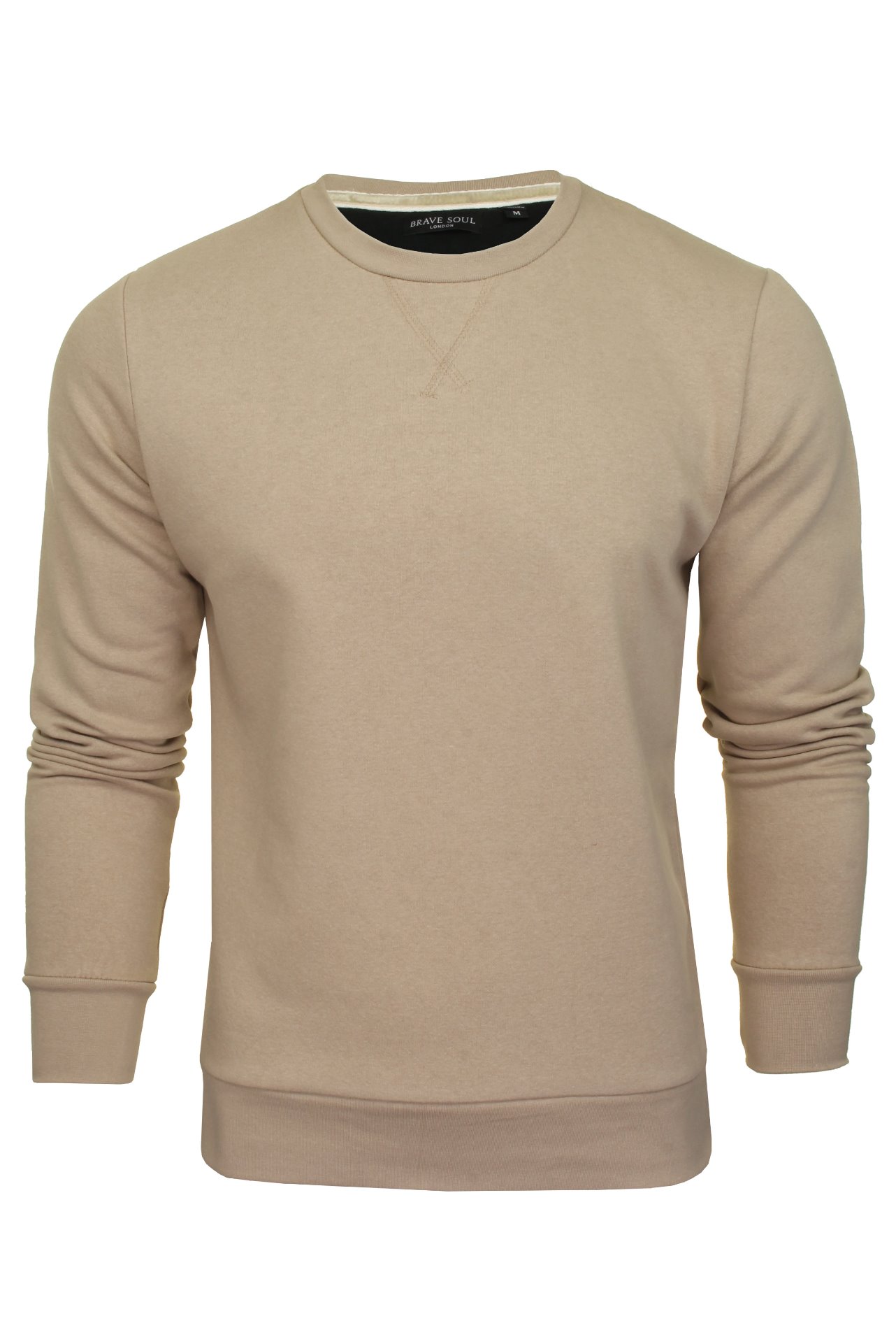Mens Sweater Jumper Brave Soul Jones Crew Neck - Picture 101 of 109