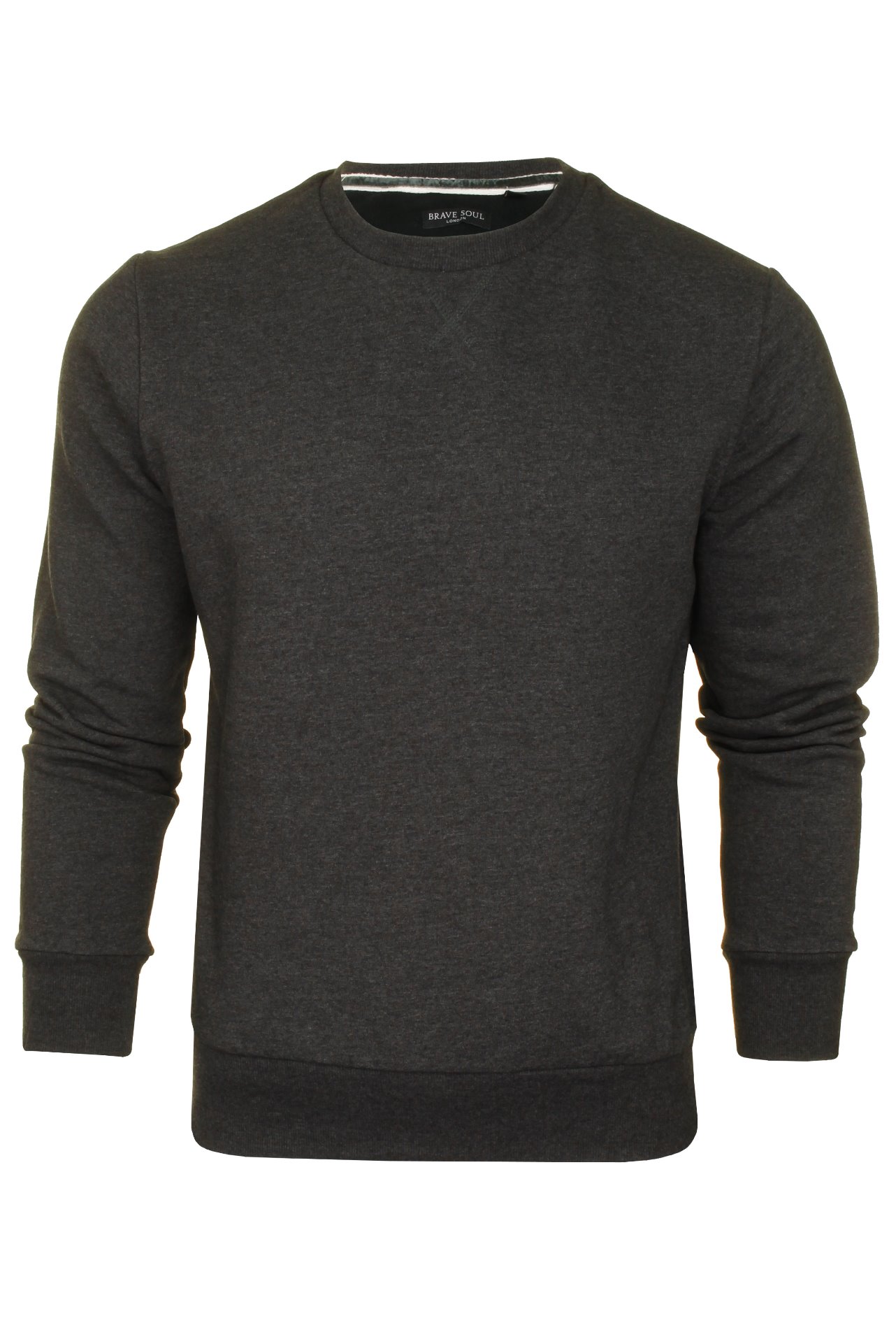 Mens Sweater Jumper Brave Soul Jones Crew Neck - Picture 9 of 109