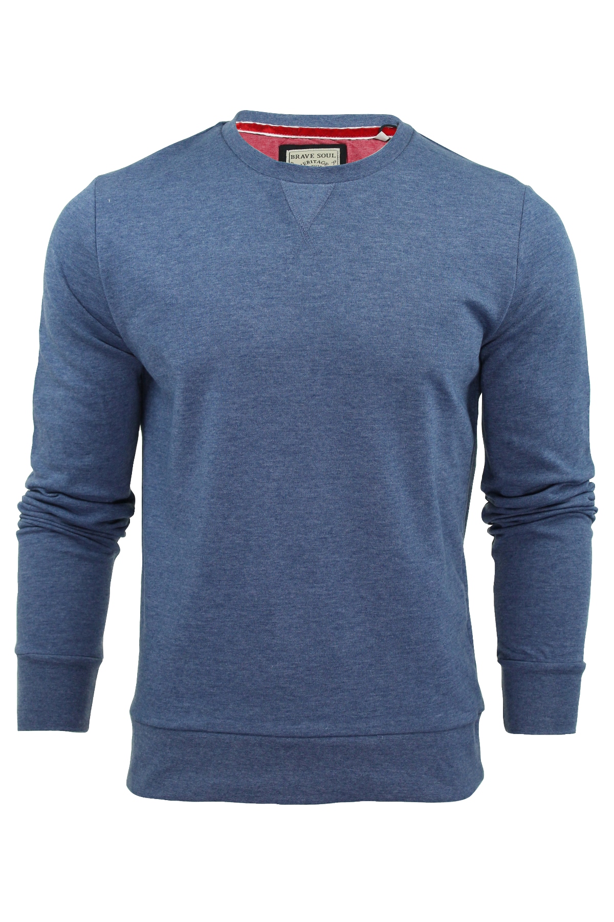 Mens Sweater Jumper Brave Soul Jones Crew Neck - Picture 38 of 109