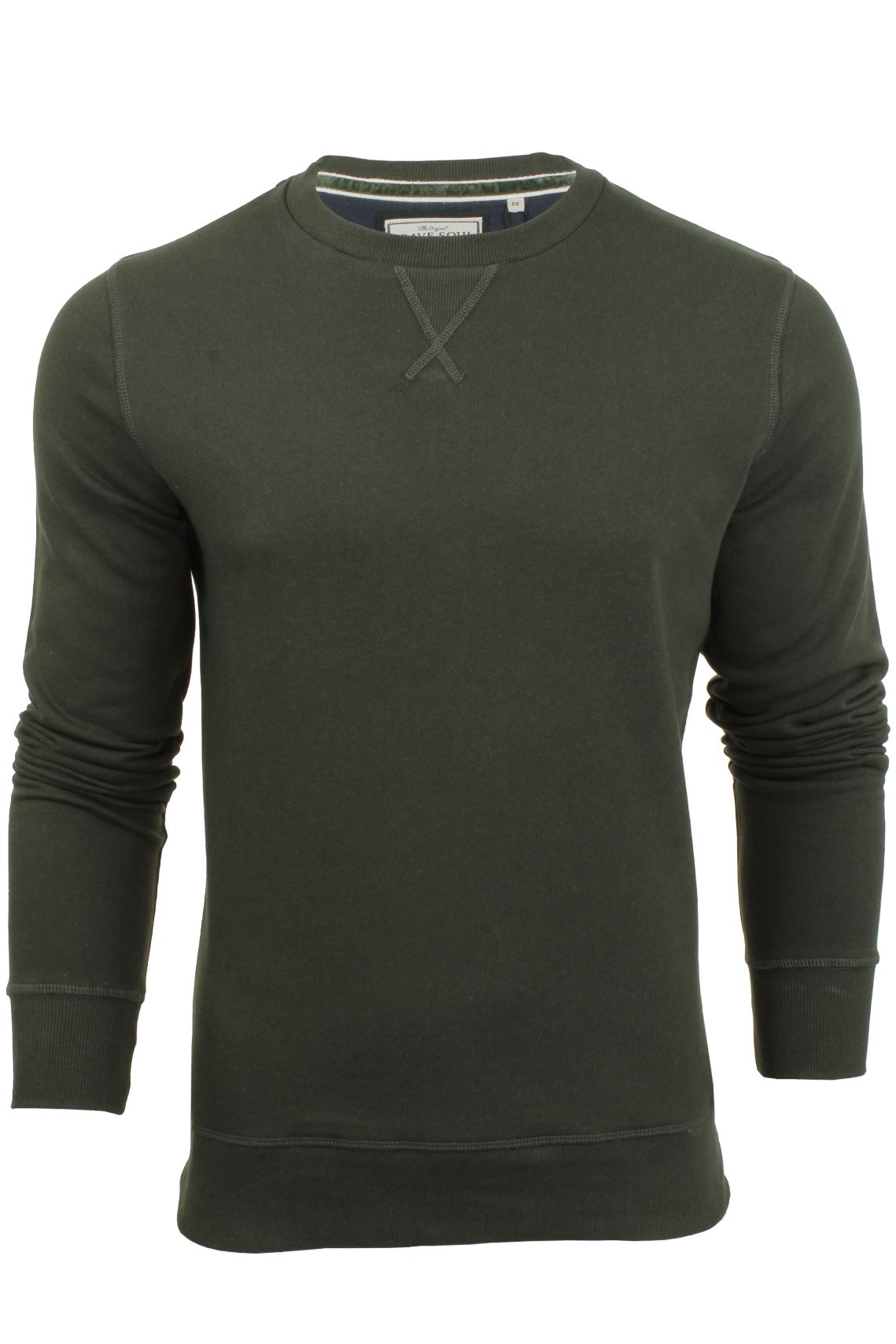 Mens Sweater Jumper Brave Soul Jones Crew Neck - Picture 63 of 109