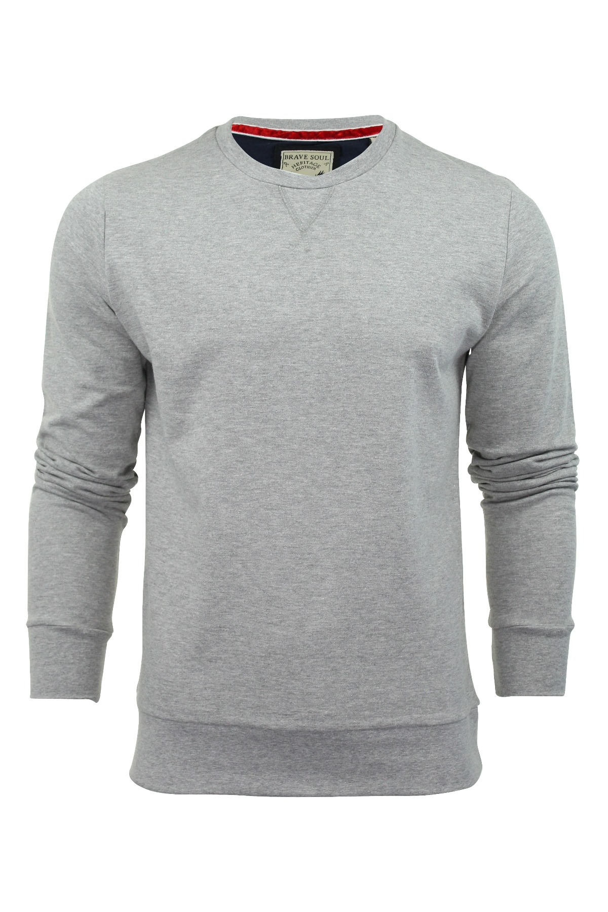 Mens Sweater Jumper Brave Soul Jones Crew Neck - Picture 30 of 109