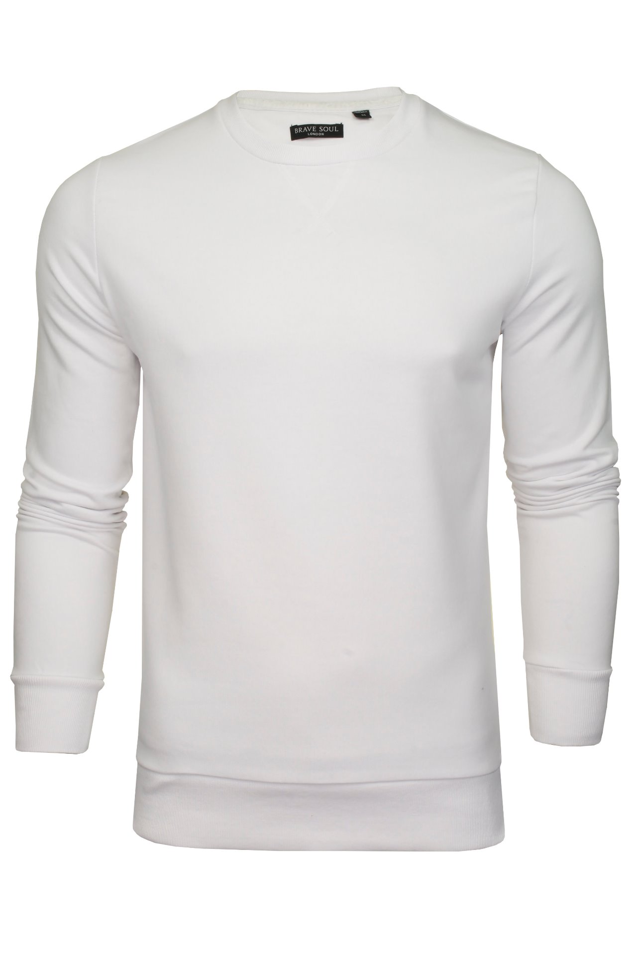 Mens Sweater Jumper Brave Soul Jones Crew Neck - Picture 98 of 109