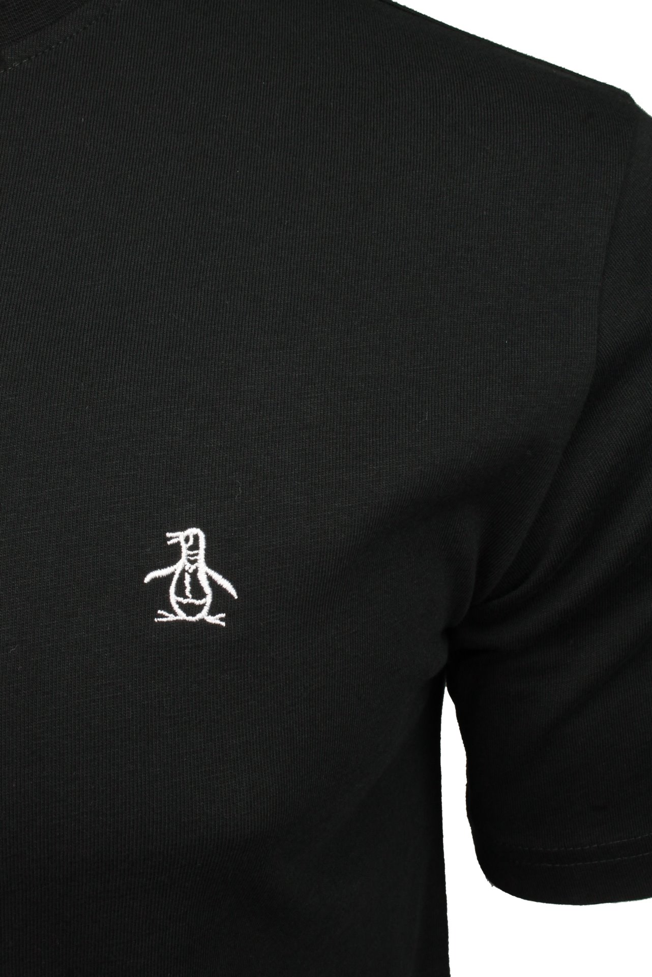 Vente Original Penguin T-shirt en Coton Bio avec Logo pour Homme - Manches Courtes