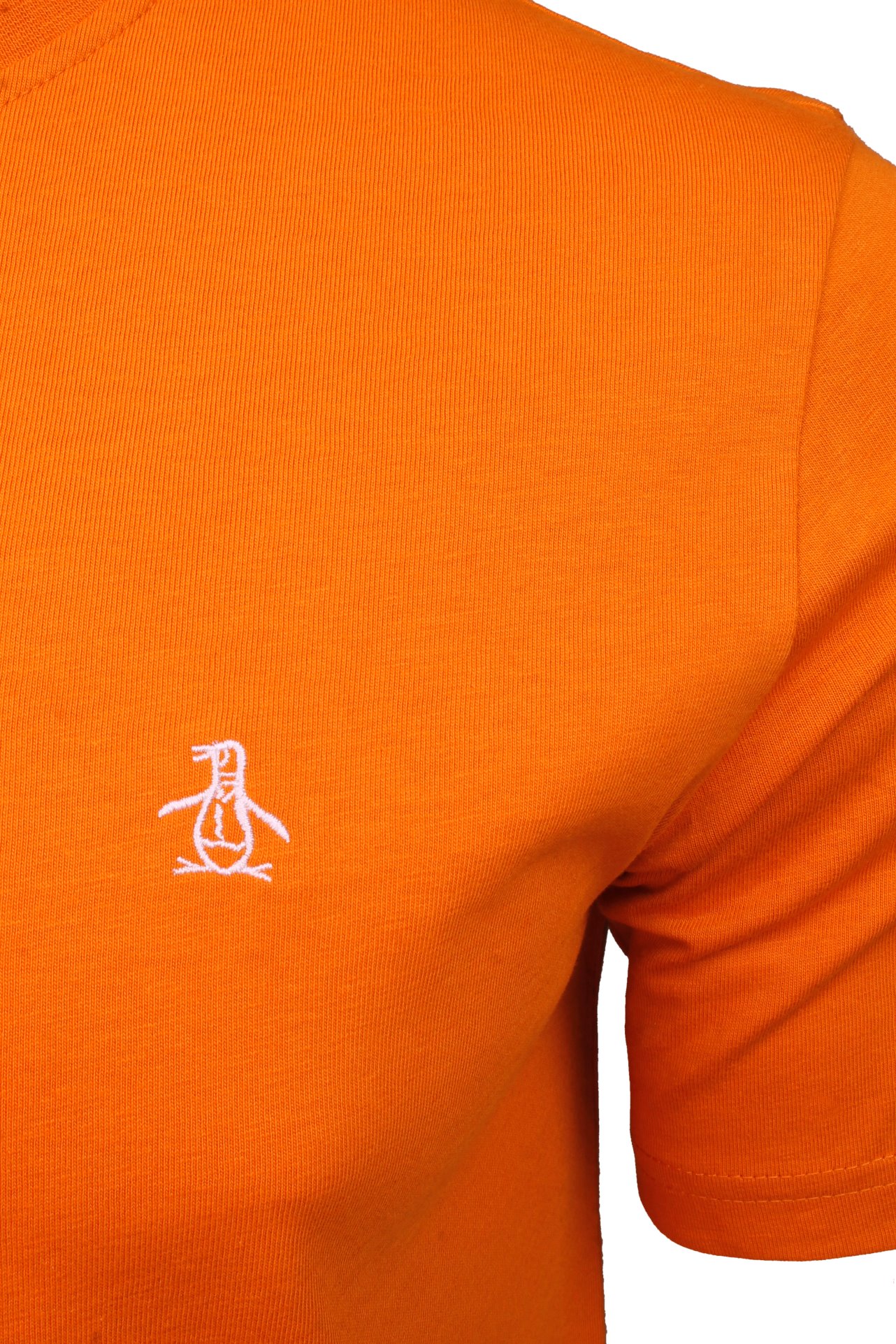 Original Penguin T-shirt soldes en Coton Bio avec Logo pour Homme - Manches Courtes