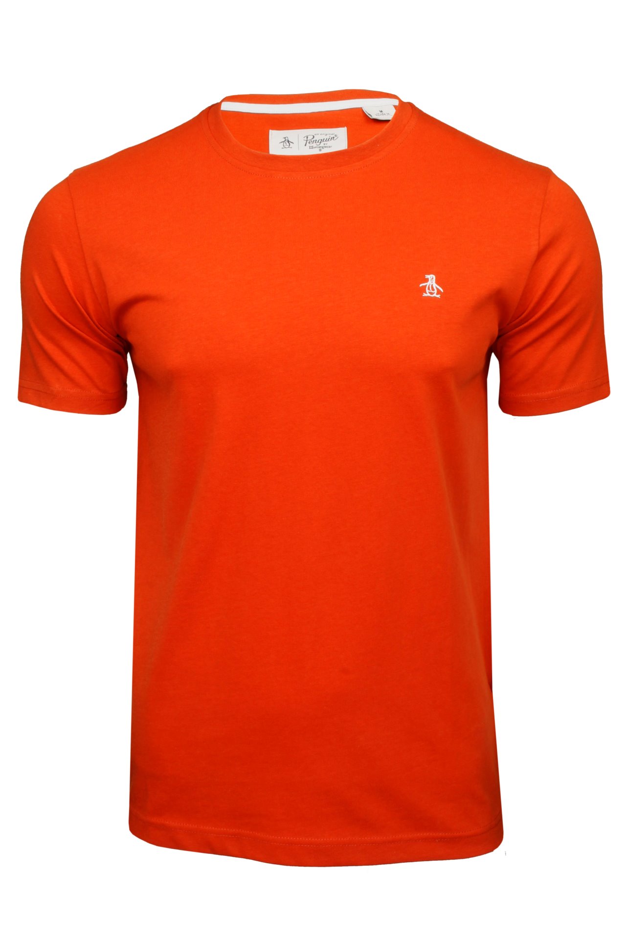 Original Penguin T-shirt soldes en Coton Bio avec Logo pour Homme - Manches Courtes