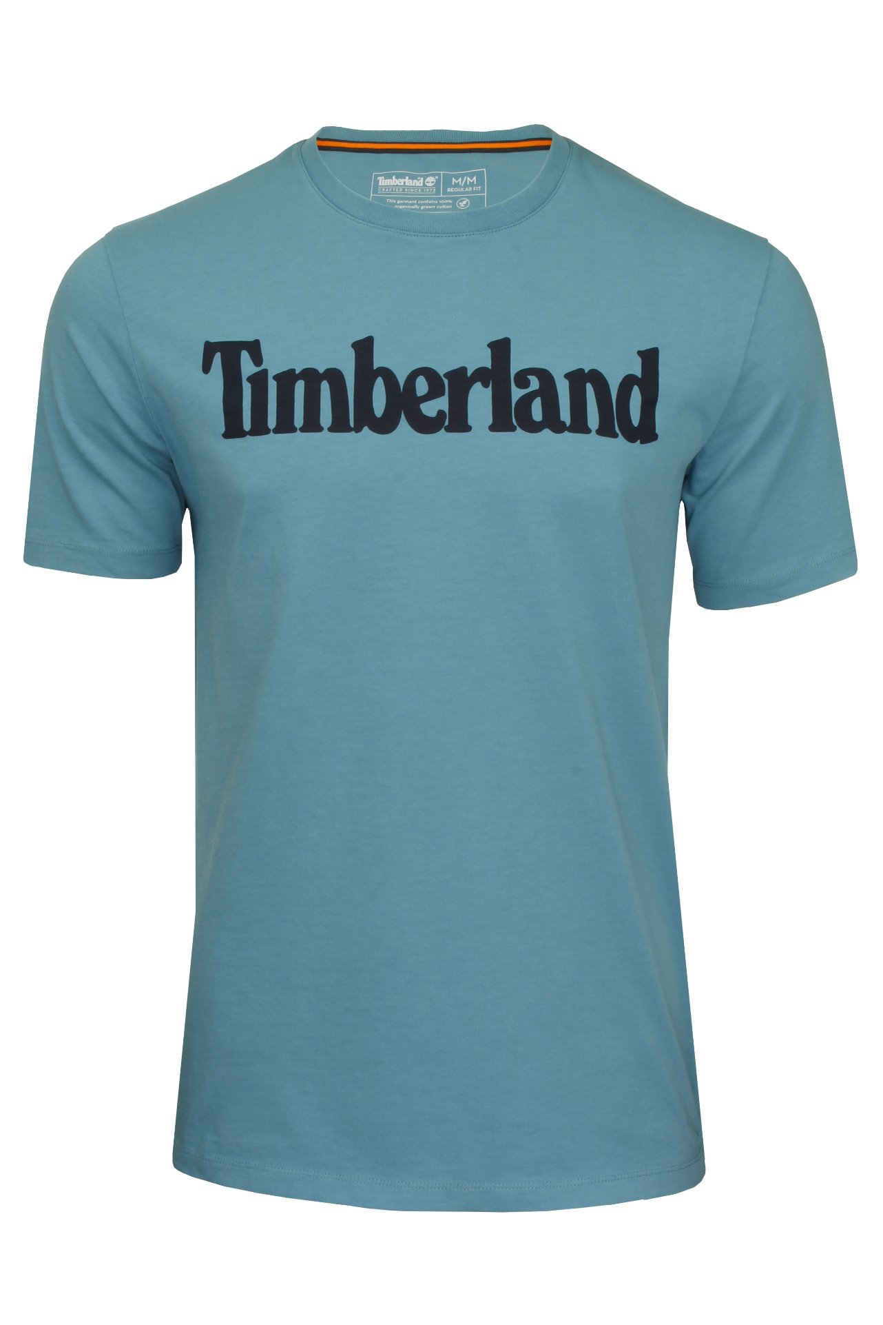 Camiseta Timberland Para Hombres Kennebec River Linea Logo Cuello Redondo Camiseta Manga Corta - Imagen 7 de 28