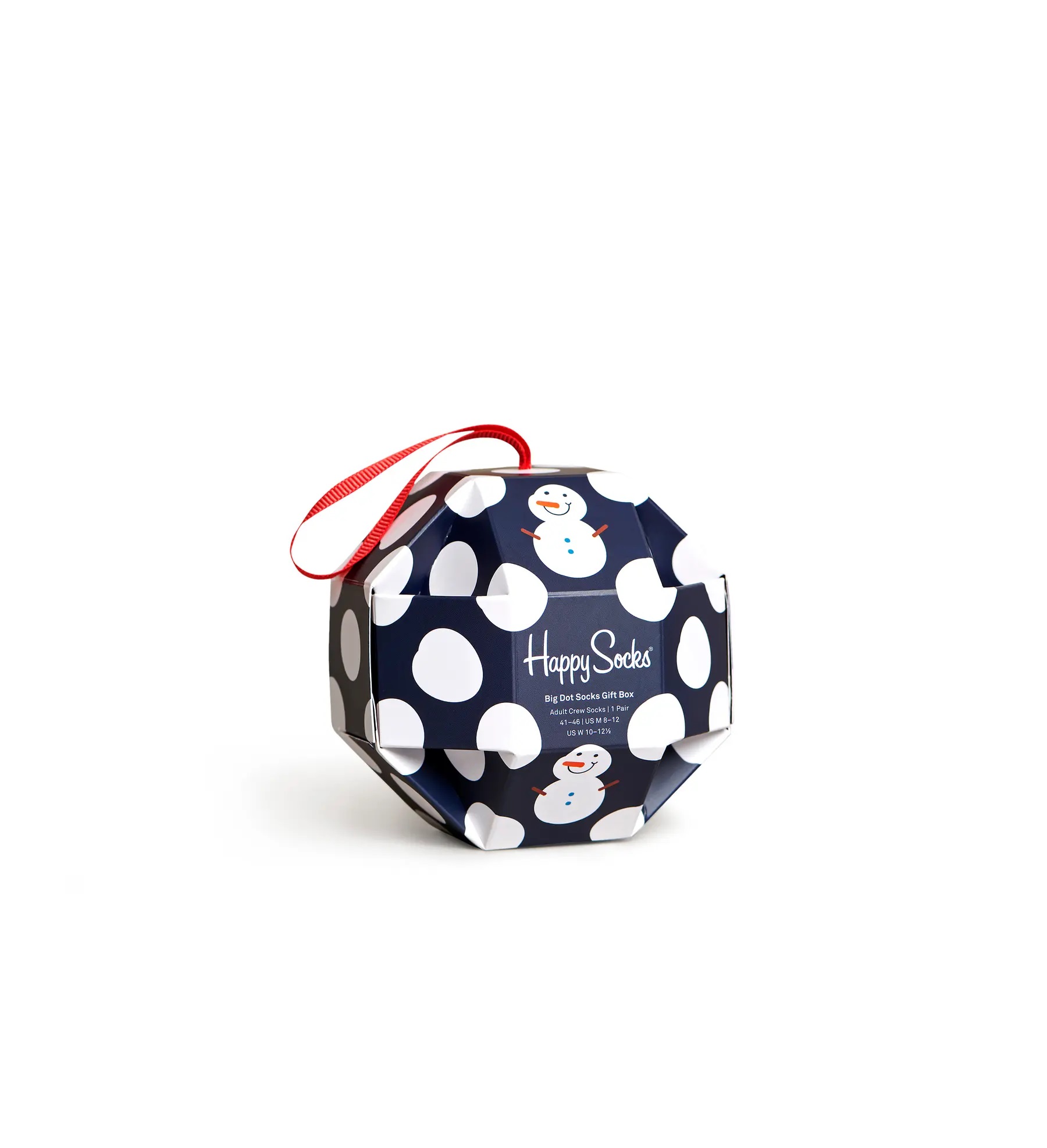 Happy Socks Bauble Crew Christmas Sock Gift Boxed (1-Pair) - Picture 6 of 15