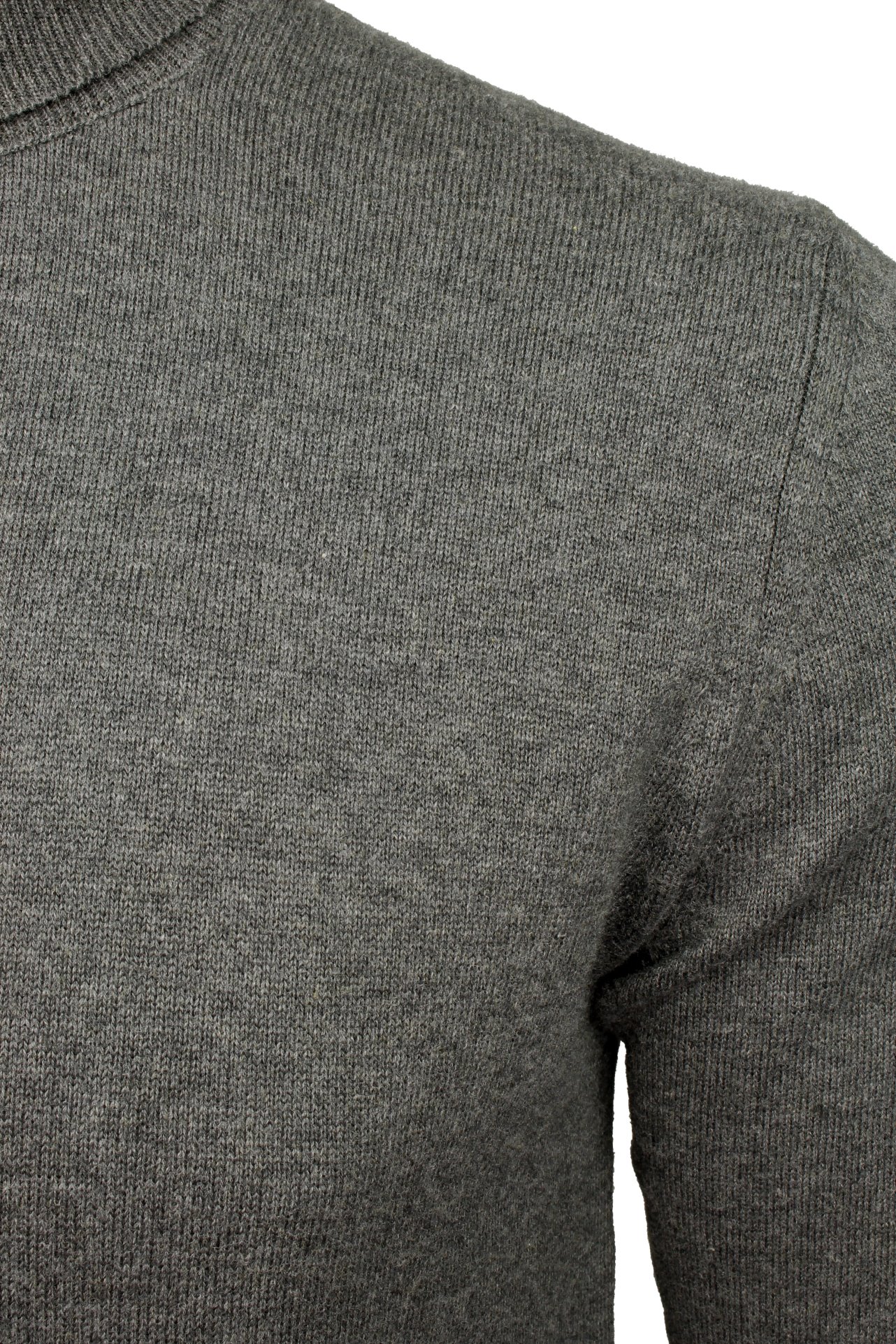 Saltador de cuello rodante Xact para hombre - 100 % algodón - manga larga - Imagen 20 de 37
