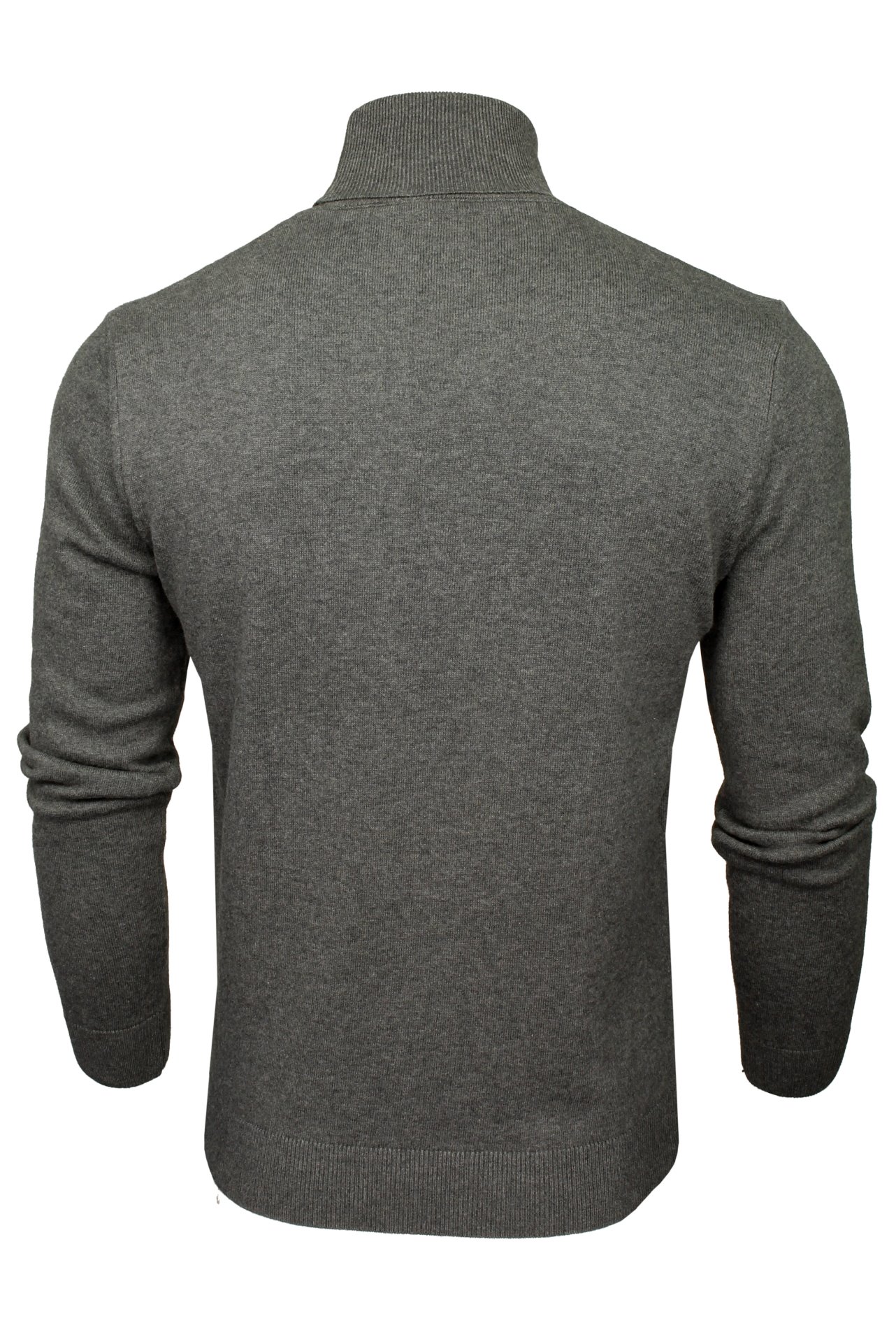 Saltador de cuello rodante Xact para hombre - 100 % algodón - manga larga - Imagen 19 de 37