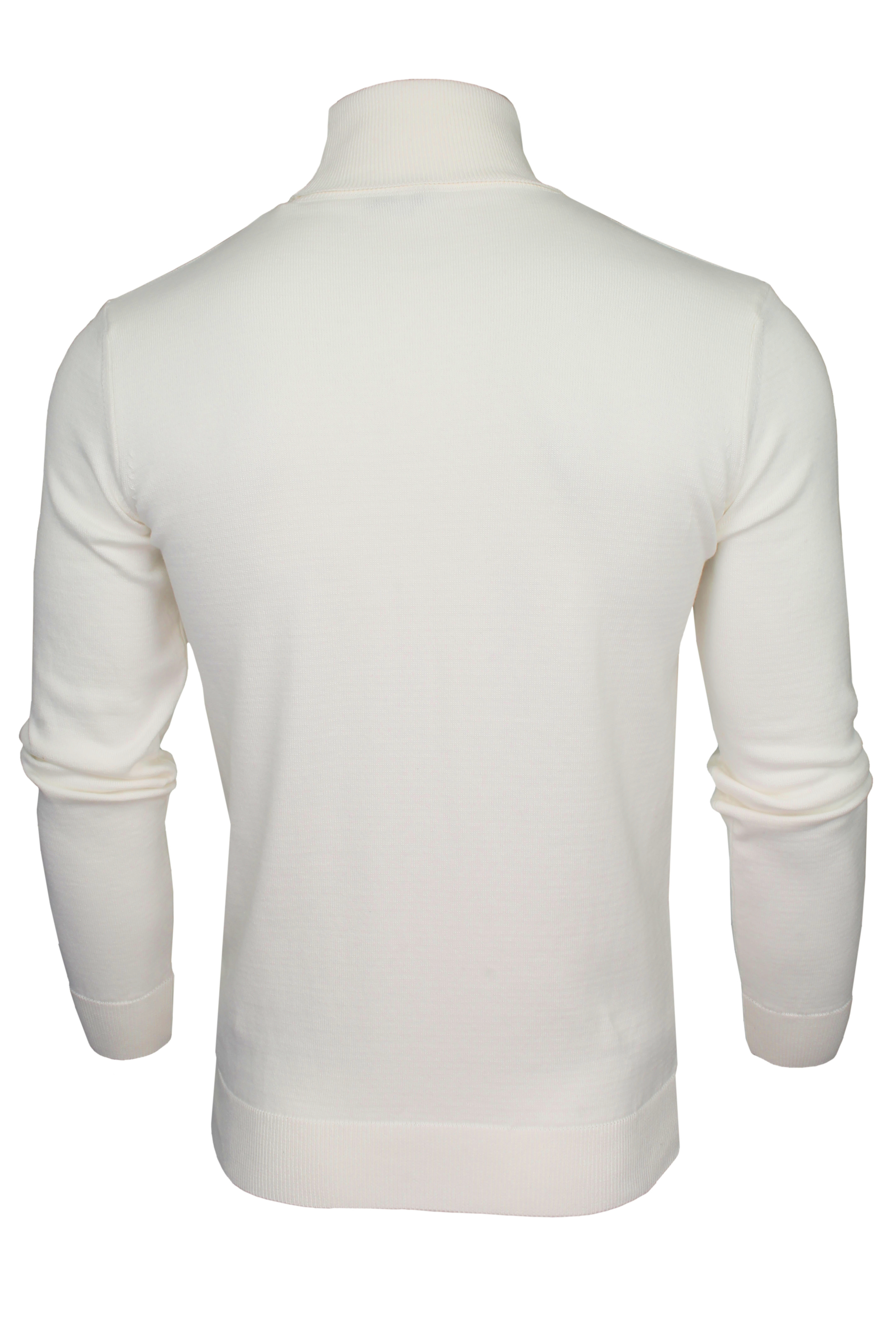 Saltador de cuello rodante Xact para hombre - 100 % algodón - manga larga - Imagen 37 de 37