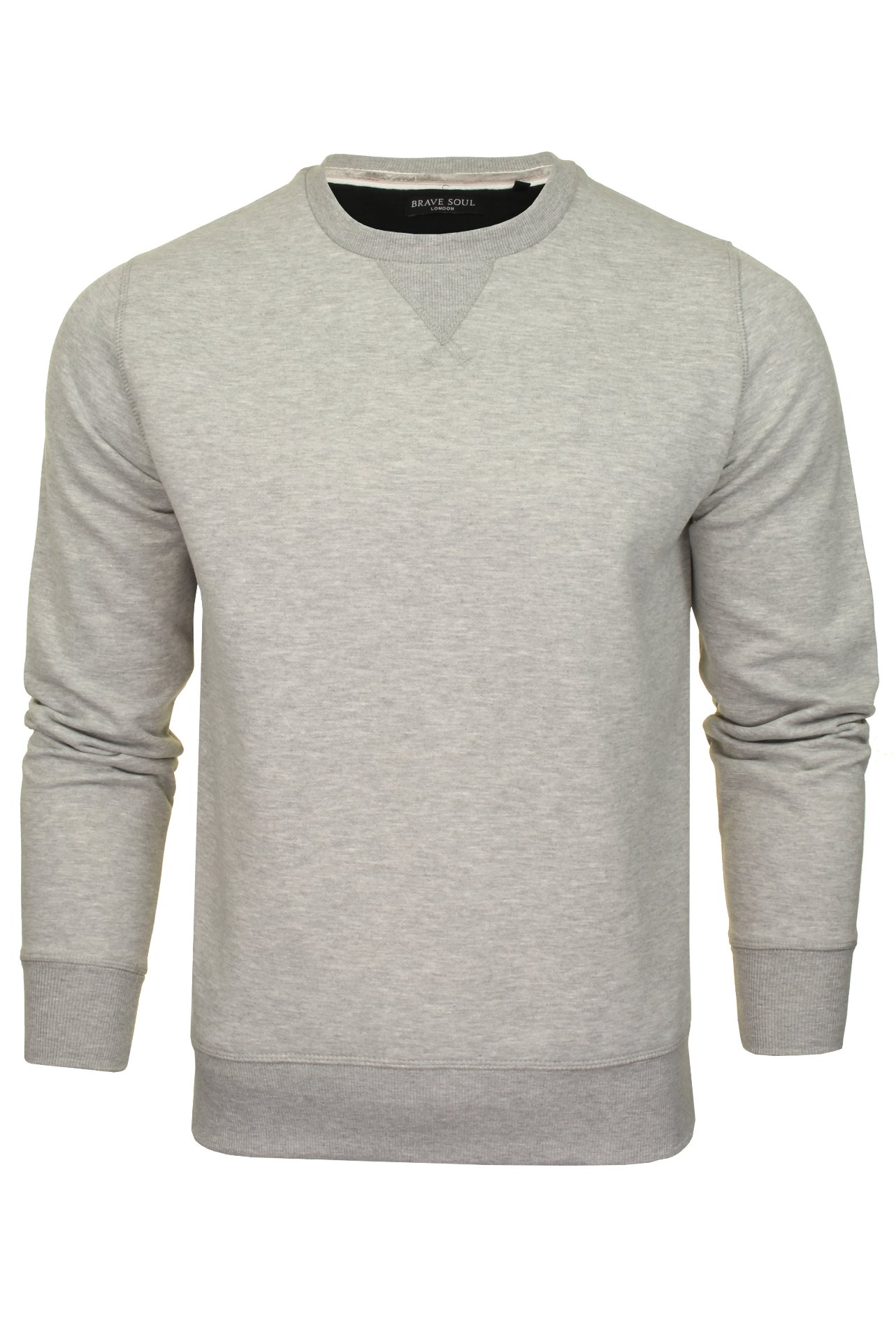 Mens Sweater Jumper Brave Soul Jones Crew Neck - Picture 80 of 109
