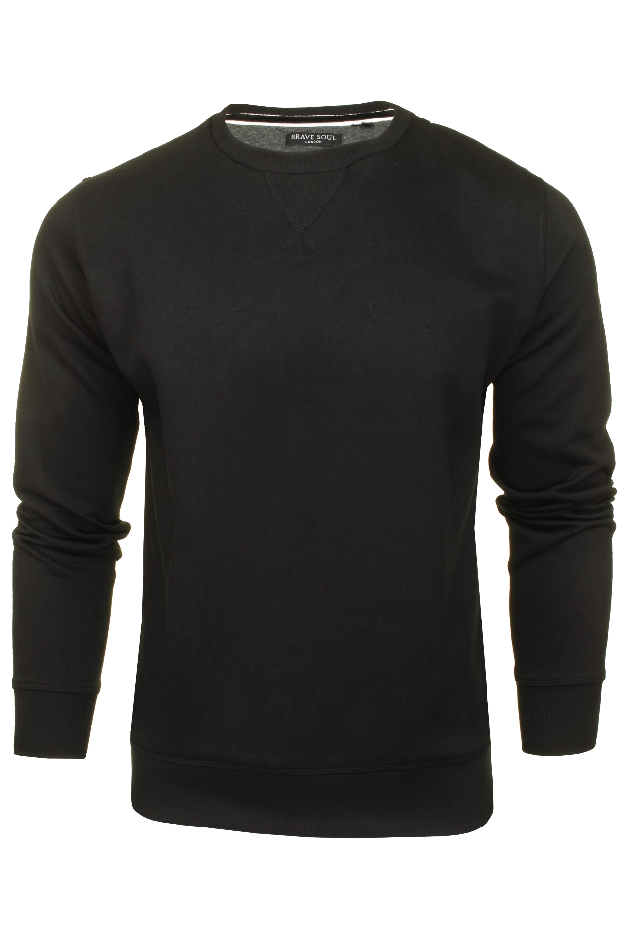 Mens Sweater Jumper Brave Soul Jones Crew Neck - Picture 25 of 109