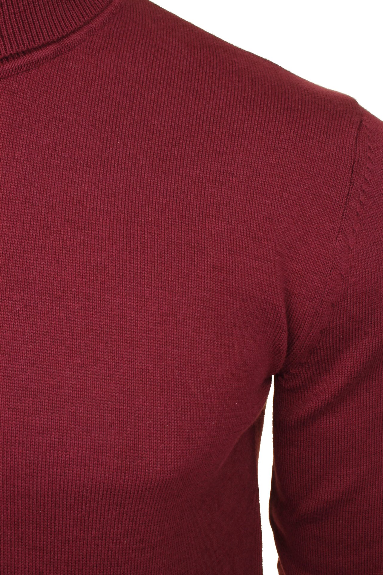 Saltador de cuello rodante Xact para hombre - 100 % algodón - manga larga - Imagen 16 de 37