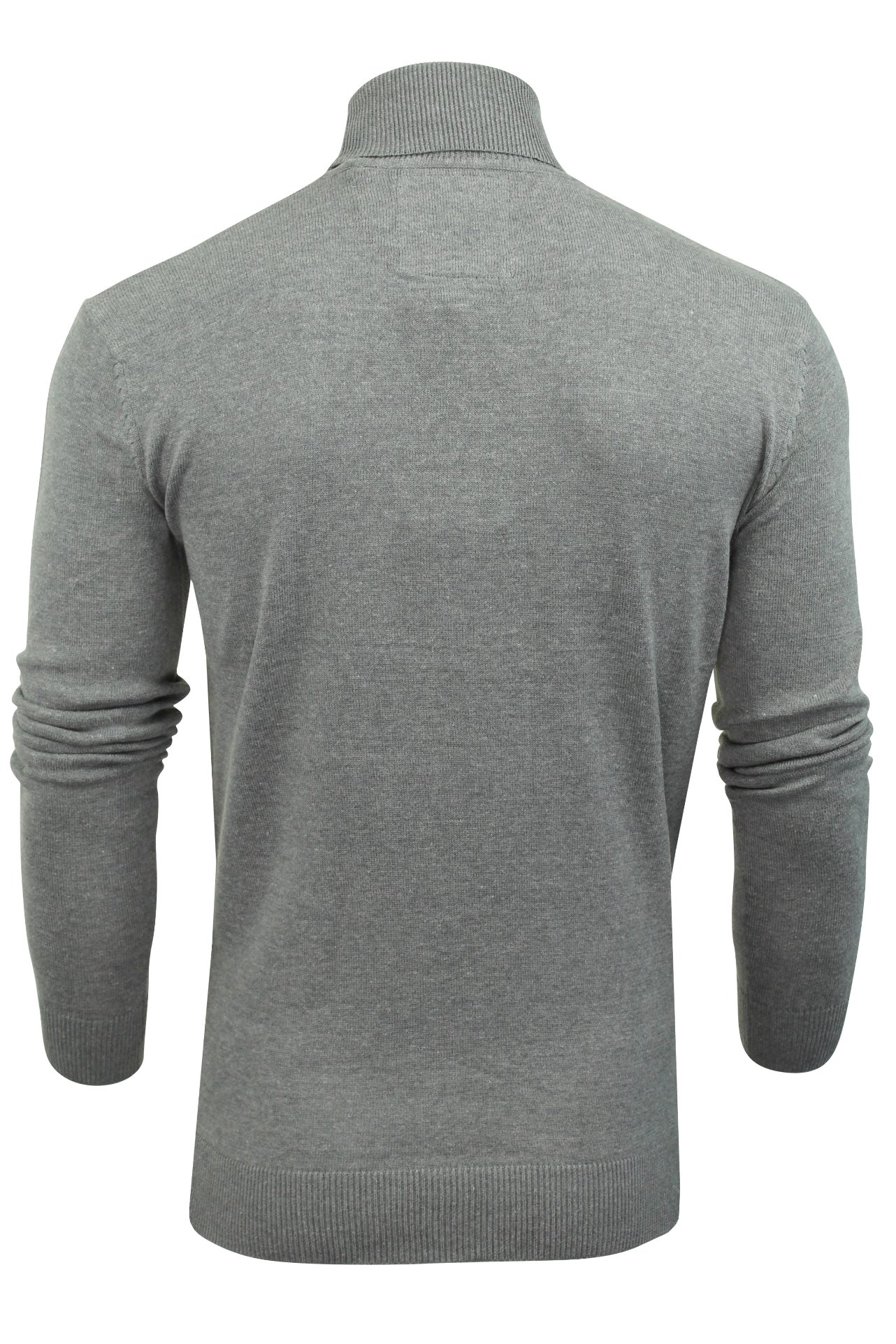 Saltador de cuello rodante Xact para hombre - 100 % algodón - manga larga - Imagen 28 de 37