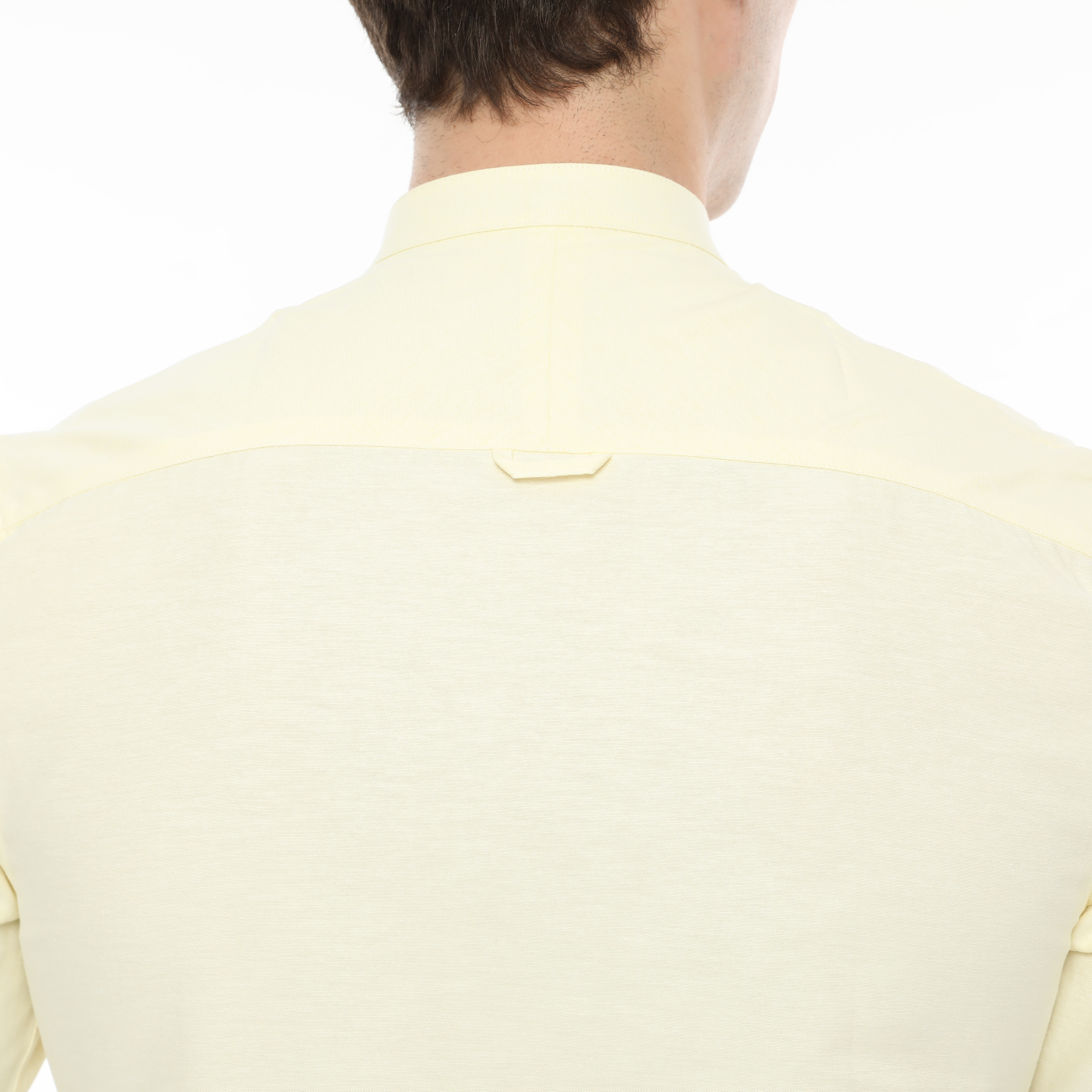 Xact Mens Grandad Collar Nehru Oxford Shirt Gustus Long Sleeved - Slim Fit - Picture 97 of 102